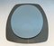 Oval Form Mirror in the style of Fontana Arte, 1970s 2