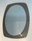 Oval Form Mirror in the style of Fontana Arte, 1970s 10