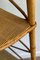 Rattan Corner Shelf from Audoux Minet, 1950s, Image 9