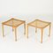 Tabourets Scandinaves par Bernt Petersen, 1950s, Set de 2 1