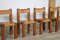 S11 Dining Chairs by Pierre Chapo, France, 1960s, Set of 6, Image 7
