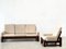 Brutalist Sofa Set, Set of 2 1