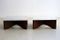 French Marble & Rosewood Side Tables, 1950s, Set of 2, Image 1