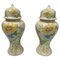 Dutch Lidded Vases from Ivora Gouda Pottery, 1915, Set of 2 1