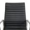 EA-119 Office Chair in Black Leather by Charles Eames for Herman Miller, Image 6