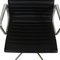 EA-119 Office Chair in Black Leather by Charles Eames for Herman Miller 7