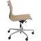 EA-115 Office Chair in Beige Leather by Charles Eames for Vitra 2