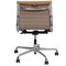 EA-115 Office Chair in Beige Leather by Charles Eames for Vitra 3