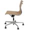 Silla de oficina EA-115 de cuero beige de Charles Eames para Vitra, Imagen 4