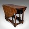 Antiker englischer provinzieller Tisch aus Eichenholz 6