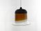Mid-Century Glass Pendant Lamp from Peil & Putzler, 1960s 1