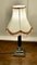 Lampada da tavolo vintage a colonna corinzia con paralume, anni '20, Immagine 5