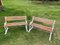 Swedish Park Benches, 1900s, Set of 2, Image 1