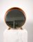 Miroir de Table Scandinave en Pin par Nils Troed pour Glass Master, 1960s 7