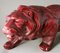 French Art Deco Glazed Red Ceramic Lion in the style of Saint Clement, 1930 5