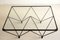 Geometric Square Coffee Table, 1980s 3