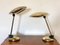 Space Age Table Lamps in Brass, 1970s, Set of 2, Image 2