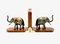 Mid-Century Bookend with Elephant, 1960s, Set of 2, Image 1