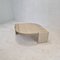 Italian Coffee Table in Travertine, 1980s, Image 2