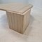 Italian Coffee Table in Travertine, 1980s, Image 12