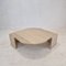 Italian Coffee Table in Travertine, 1980s, Image 8