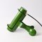 Vintage Green Tube Clamp Lamp, 1970s 9