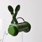 Vintage Green Tube Clamp Lamp, 1970s 6