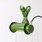 Vintage Green Tube Clamp Lamp, 1970s, Image 1