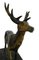 Vintage French Deer and Stag Statues, 1940, Set of 2, Image 2