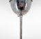 Art Deco Chrome & Wood Chandelier, Former Czechoslovakia, 1930s, Image 7