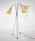 Lámpara de pie trípode cromada, años 60, Imagen 11