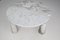 Round White Carrara Marble Eros Coffee Table by Angelo Mangiarotti for Skipper, 1970s 9