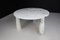 Round White Carrara Marble Eros Coffee Table by Angelo Mangiarotti for Skipper, 1970s 8