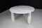 Round White Carrara Marble Eros Coffee Table by Angelo Mangiarotti for Skipper, 1970s, Image 8