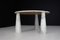 Round White Carrara Marble Eros Coffee Table by Angelo Mangiarotti for Skipper, 1970s 10