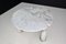 Mesa de centro Eros redonda de mármol de Carrara blanco de Angelo Mangiarotti para Skipper, años 70, Imagen 12