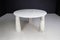 Round White Carrara Marble Eros Coffee Table by Angelo Mangiarotti for Skipper, 1970s 7