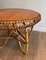 Rattan Round Coffee Table in the style of Franco Albini, 1950s, Image 11