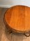 Rattan Round Coffee Table in the style of Franco Albini, 1950s 7