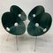 Green Shell Dining Chairs by Eddie Harlis, 1954, Set of 4 13