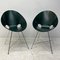 Green Shell Dining Chairs by Eddie Harlis, 1954, Set of 4, Image 9