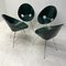 Green Shell Dining Chairs by Eddie Harlis, 1954, Set of 4 10