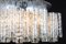 Montaje al ras de tubo grande de cristal de Murano y cromo atribuido a Doria, Alemania, años 60, Imagen 8