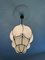 Lampada a sospensione a forma di lanterna in vetro di Murano di Venini, anni '50, Immagine 4