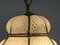 Venezianische Laternenlampe aus Muranoglas von Venini, 1950er 10