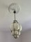 Venetian Lantern Pendant Light in Murano Glass from Venini, 1950s 6