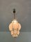 Lampada a sospensione a forma di lanterna in vetro di Murano di Venini, anni '50, Immagine 8