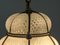 Venetian Lantern Pendant Light in Murano Glass from Venini, 1950s 11