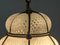 Venetian Lantern Pendant Light in Murano Glass from Venini, 1950s, Image 11