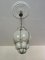 Venetian Lantern Pendant Light in Murano Glass from Venini, 1950s, Image 7